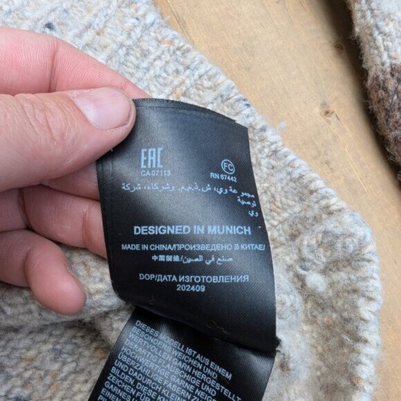 Oui Women's Alpaca Wool Blend Polka Dot Knitted Pullover Sweater Size 8 - Picture 9 of 12